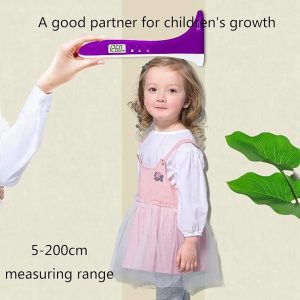 For body growth, accurate altimeter, handheld measuring instrument, ultrasonic stadiometer for children and adults, growth ruler, wall decal