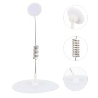 Label Clip Advertising Round Base Simple Spring Sign