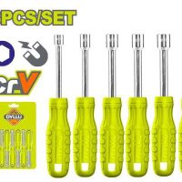 6Pcs Nut Screwdriver Set
Length:185mm
New design handle