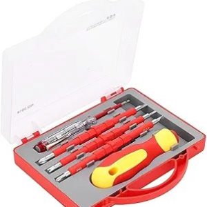 Professional Multi-Purpose 5Pcs Insulated Set Magnetic Double Electrical Set Repair Tools for Industry Supplies for Worker Electrician Use Repairing Tools