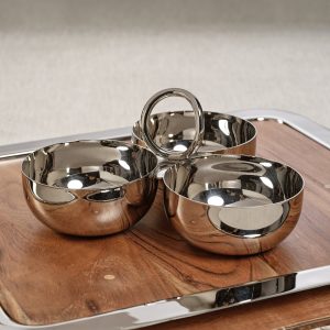 Aperitifs Cocktail Condiment Bowl Set - Polished