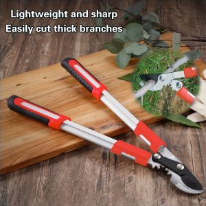 delixi Long Pruner Garden Branch Scissors Steel Hand Tools Fruit Tree Pruning Shears 41-72cm