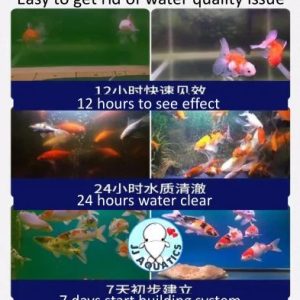 Aquarium water purifier, quality clarifier, purification stablizing