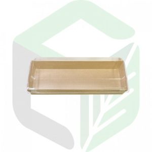 Kraft Paper Rectangular brown Light Meal 20pcs