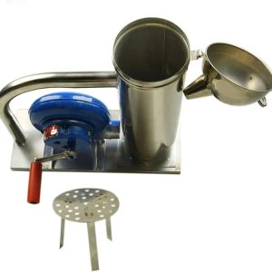 Bee Smoker, Stainless Steel Large Flow Rate Manual Bee Smoke Transmitter Beekeeping Tool Apiculture Beekeeping