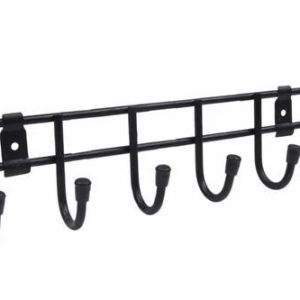 black metal hook hanger