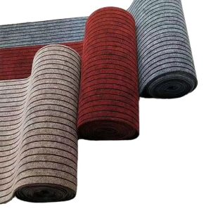 Front Door Entrance Mat Heavy Duty Natural Rubber Mat Easy Clean Low Profile Doormat Indoor Outdoor House Doormat Decor roll by 1m length Copy