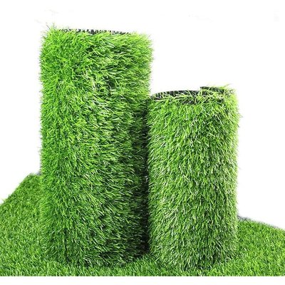 Artificial Grass light weight Turf Synthetic Lawn, Indoor Outdoor Fake Grass Mat for Dogs, Pets, Patio, Playground, Easy Install and Clean with Good Drainage for floor and wall roll by 1m length