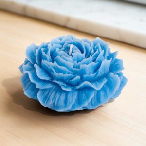 flowers bouquet. candles 4 cm