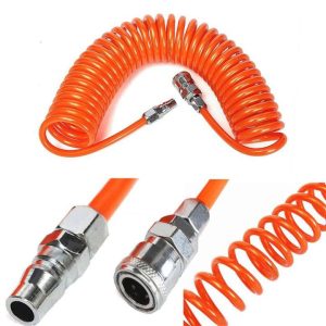 Polyurethane Pu Air Compressor Hose Tube 6M, 7.5M, 9M, 12M, 15M Pneumatic Hose Pipe For Compressor Flexible Air Tool With