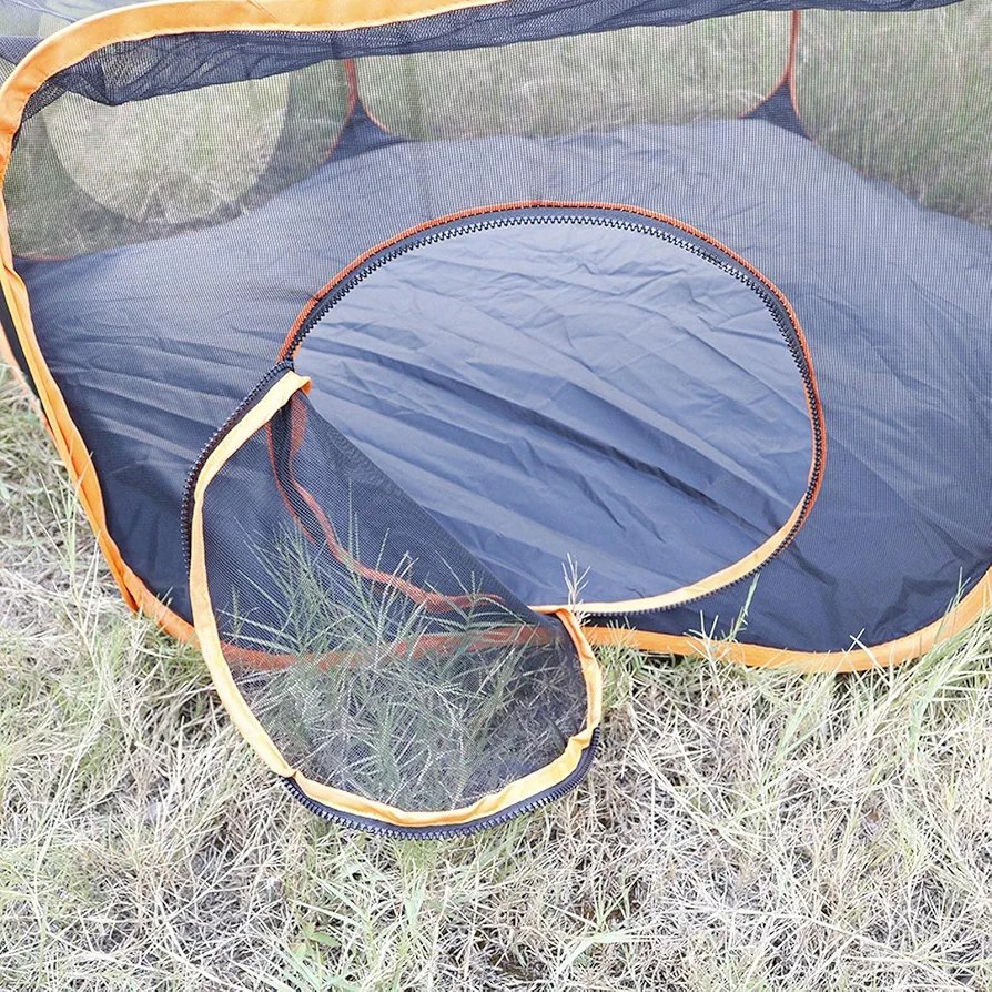 Cat Tunnel Indoor Cats Cage Scratching Resistant Net Portable Lightweight - Image 6