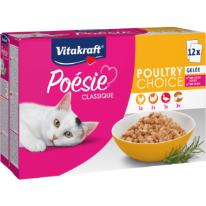 Vitakraft Poésie Classic Poultry Choice in Jelly Multipack - 12×85g | 200998