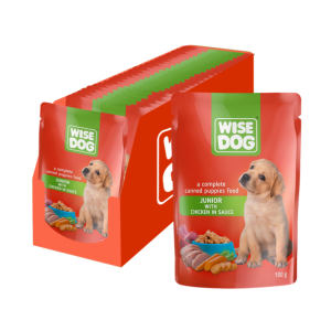 Wise Dog treat wet with  sauce 100g