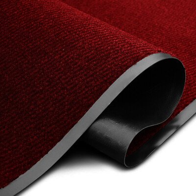 Front Door Entrance Mat Heavy Duty Natural Rubber Mat Easy Clean Low Profile Doormat Indoor Outdoor House Doormat Decor roll by 1m length Copy