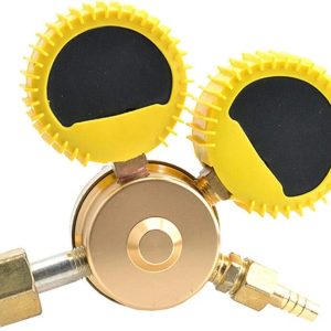 Feibao O2 Pressure Reducer Mig Flow Control Valve Dual Gauge Welding Regulator