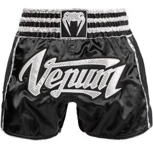 Venum Absolute 2.0 Muay Thai Shorts Black Silver/Gold