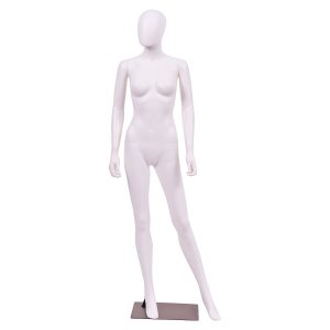 Adjustable Female Manikin Metal PE Plastic Mannequin Display | Realistic & Sturdy