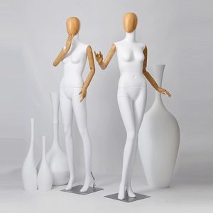 femal Manikin Metal PE Plastic Mannequin Display | Realistic & Sturdy