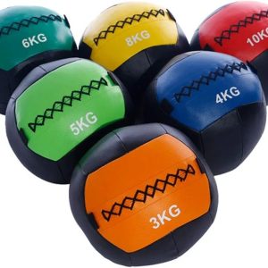 Soft Wall Ball Medicine（3KG,4KG,5KG,6KG,7KG,8KG,9KG,10KG,11KG,12KG） Core Workout Cardio Muscle Exercises (9kg 3KG)