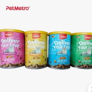 Pet Metro Crunchy And Soft Crazing cat food
100g