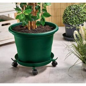 PARKSIDE Telescopic plant stand on wheels, max. 100 kg, roll, trolley