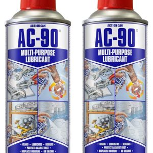 Can AC-90 Multi Purpose Lubricant Maintenance Rust Protection Spray 425ml Cleans, Degreasers, Protects From Rust, The all in solution in a can 1pc