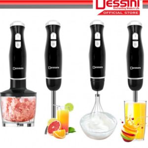 Dessini Italy. 4 in1 hand blender chopper mixer grinder. juicer food. ds -5922