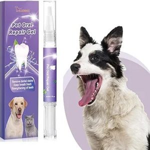 1 x Pet Oral Care Gel Cleaning Gel for Dogs and Cats, Pet Oral Clean Gel Bad Breath Pet Breath Gel Care Cleaner WhU704