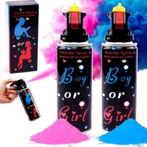 Genders reveal powder smoke spray 250ml boy girl