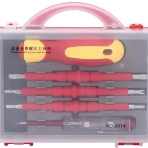 Electrician's Screw Tool Set 5pcs Insulated Screwdriver Set Multi Functional Electrician Repairing Screwdriver