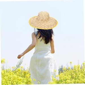 Western Party Decorations, Samurai Sun Hat, Knitted Beach Hat, Beach Hats for Women, Umbrella Hats for Adults, Knitted Hat, Ornament