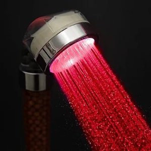Handheld shower. led douch