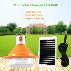 Outdoor Mini Solar Bulbs For Emergency Lighting Solar Charged LED Bulbs