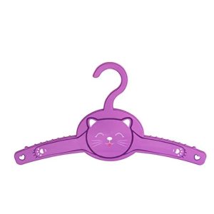 kids plastic hangers mixed. purple & Blue 8pcs