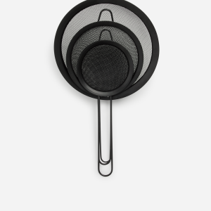 Barella Black Mesh Sieve Set 3pcs Copy