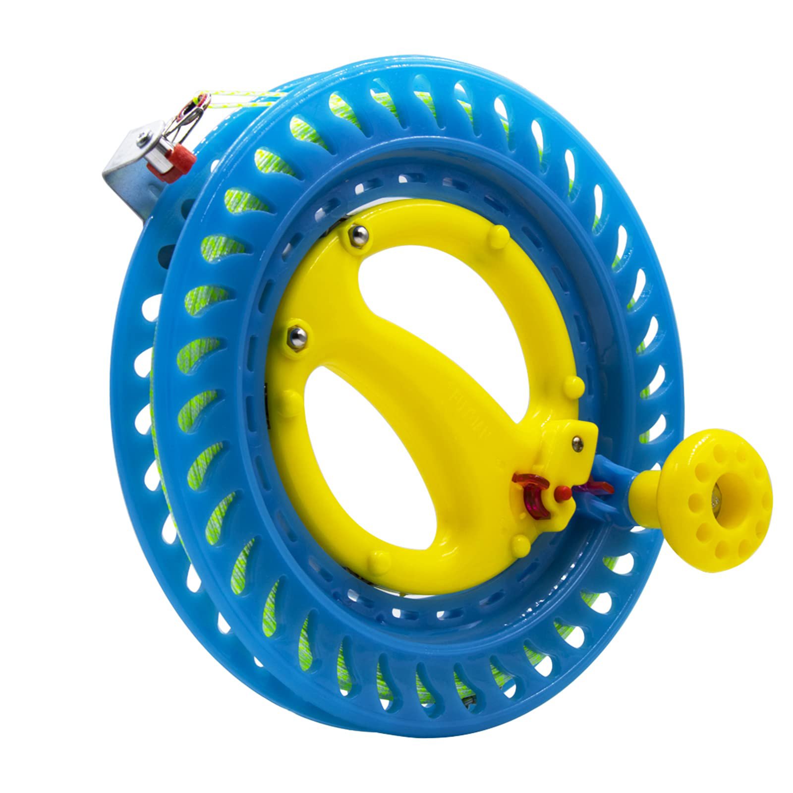 Life Kite Line Reel, 8.7" (Diameter) with 120lb 500ft/150m Professional Lockable Dacron Line, Outdoor Beach Tool for Single-Line Kites for Kids - Image 5