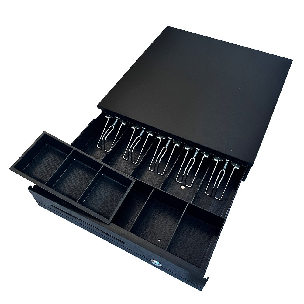 Supermarket Automatic Cash Register Drawer Box Machine Pos System Bill 5 Coins Cash Drawer - Image 2