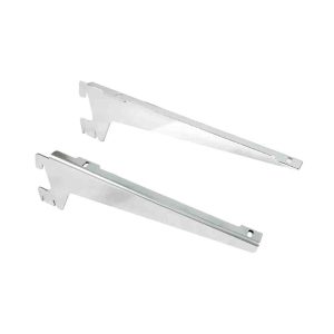 single slot   stainles steel Shelf Brackets for Wall Rails Shelves Wall Solid Steel 1pc