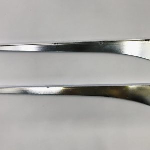 single slot   stainles steel Shelf Brackets with end for Wall Rails Shelves Wall Solid Steel 1pc Copy