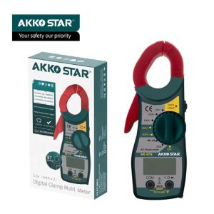 Akko Star Hot Sale 87N AC Current Voltage Tester Mini Digital Clamp Digital Clamp Meter