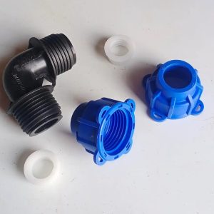pvc Tube Tap Water Splitter Plastic Quick Valve Connector (20mm) 5Pcs