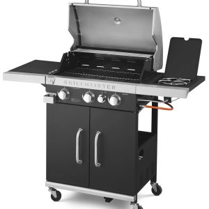 Grill Meister 3+1 Stainless Steel Gas Grill 140 x 119 x 59 cm