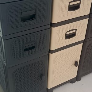 plastic cabinet 2 drawers plus 1 wardrobe 103*35cm