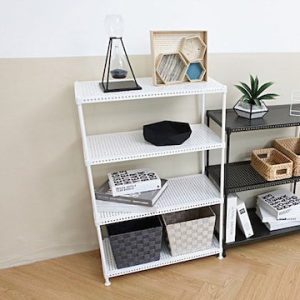Heavy duty metal stand  perforated  adjustable rack 4  H180cm*90*45cm 400kg