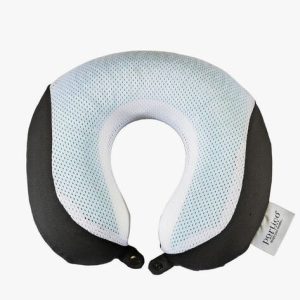 North Peak Snoozer Memory Foam Travel Pillow Grey
