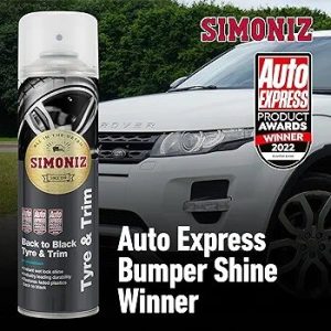 Simons Tire & Trim Polish SAPP0189A, High Gloss Finish, Long-lasting Protection for Tires and Rims, Enhances Black Surfaces, Resists Dirt and Fading,