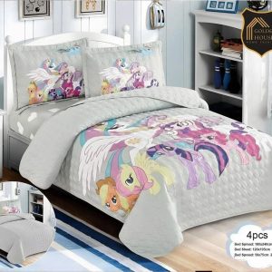 3D Quilt Cover Childrens Room Decor 4pcs 240*180cm