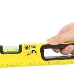 Alloy Bubble Level Ruler with Handle, High Precision Measuring Tool