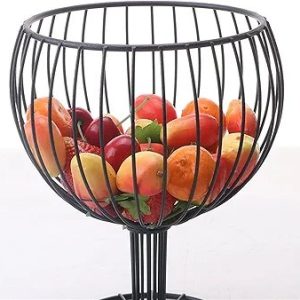 Basket, Simple Fruit Plate Decoration Living Room Coffee Table Fruit Bowl Personality Home Decoration Fruit Basket 23*16cm