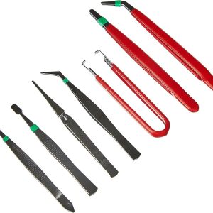 Silverline Tweezer Set 7pcs